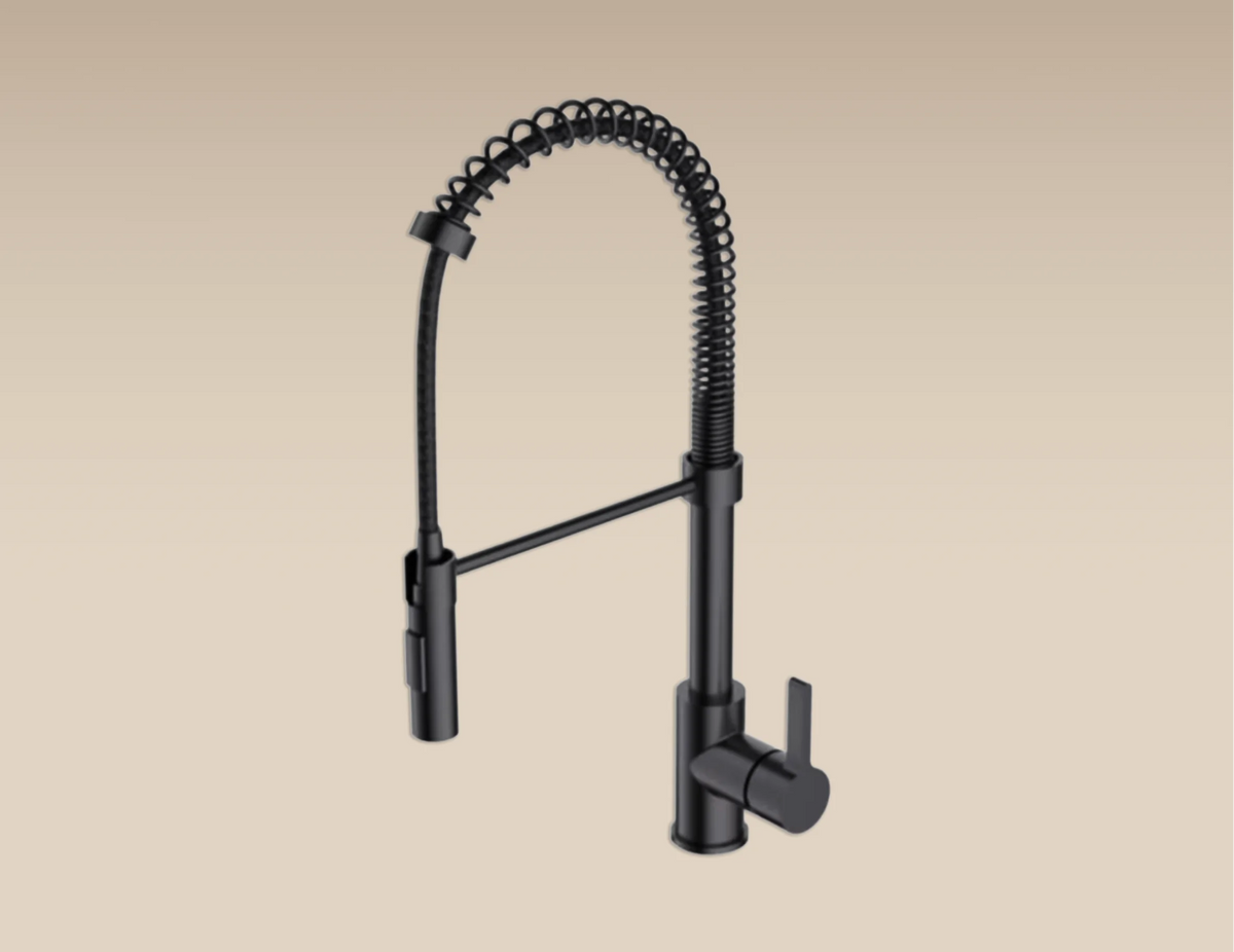 ROBINET DE CUISINE STYLE CHEF 21" À BEC RÉTRACTABLE