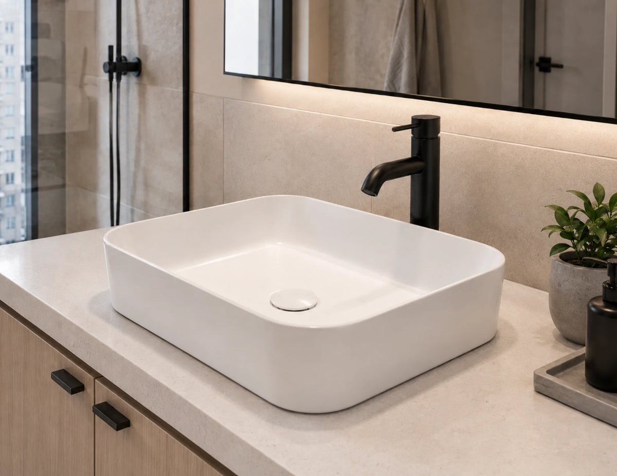 ROBINET MONOTROU CLASSIQUE POUR VASQUE